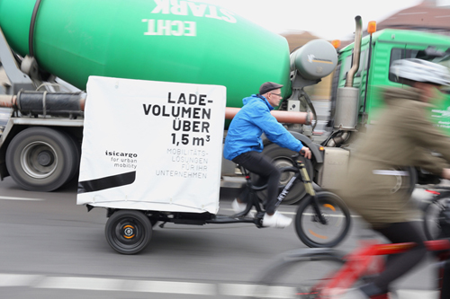 Lastenrad statt Diesel-Van: Fachkonferenz der Radlogistik in Frankfurt